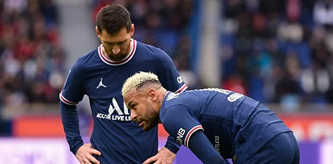Zwarte middag Messi en Neymar: 