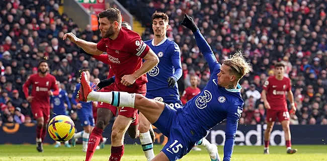 Chelsea pakt punt op Anfield na flitsend debuut Mudryk