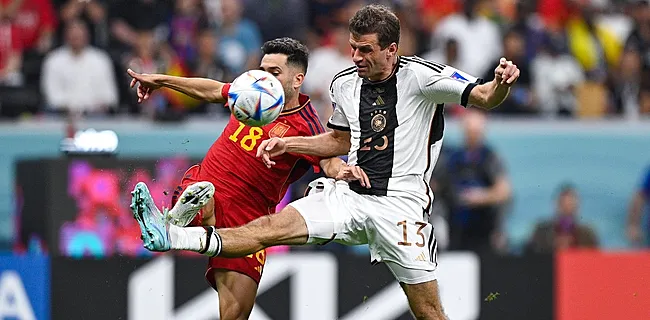 WK-debutant voorkomt Duitse afgang tegen flitsend Spanje