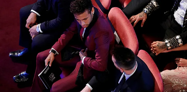 Neymar onthult wat Messi hem toefluisterde op FIFA-gala
