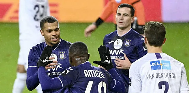 Anderlecht pakt historisch weinig punten bij de Gouden Schoen