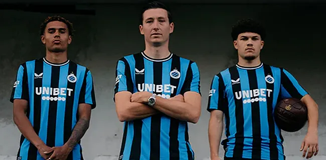 Club Brugge stelt nieuwe thuisuitrusting voor: 