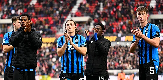 Grote buis bij Club Brugge: 