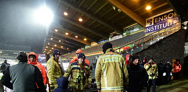 Noodweer aan zee: KV Oostende - Genk gaat niet door