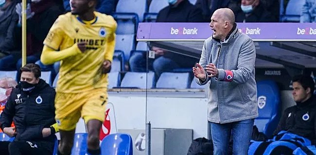 Clement klopt zichzelf op de borst na stunt in Genk