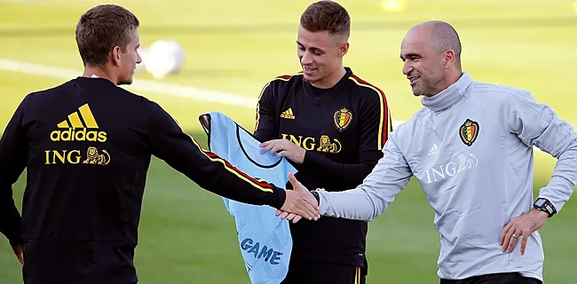 Martinez verneemt belangrijk nieuws over Praet & Hazard