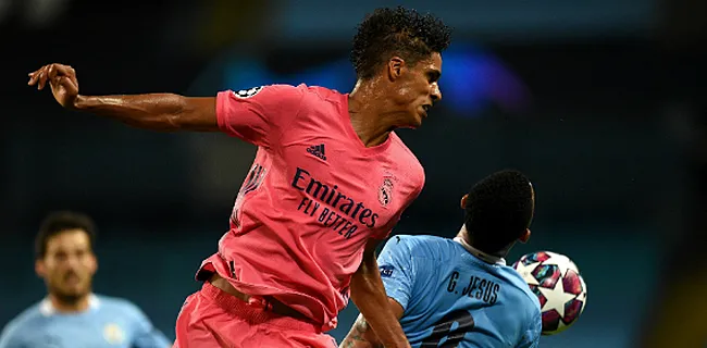 Real-schlemiel Varane kruipt door het stof