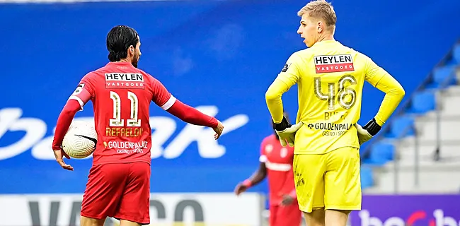 'Titularis in de problemen bij Antwerp'