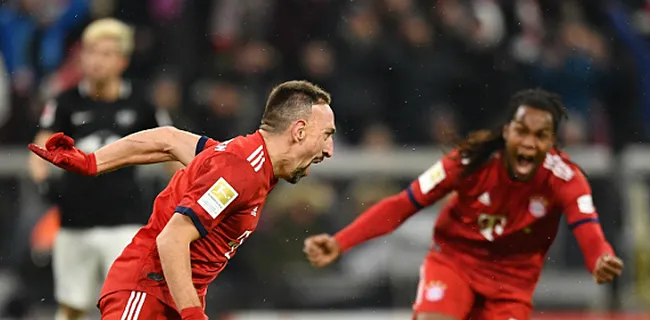 Bayern sluipt dichter bij Dortmund dankzij 'oudje' Ribery