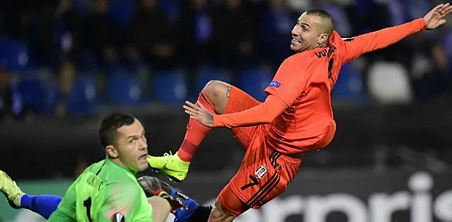 Barstje in Genkse muur: 