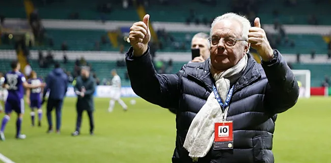 Anderlecht-fans eren Vanden Stock op prachtige wijze