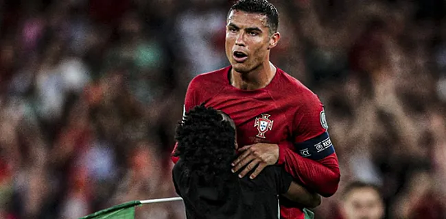 Roberto Martinez en Ronaldo beleven 'schrikwekkend' moment