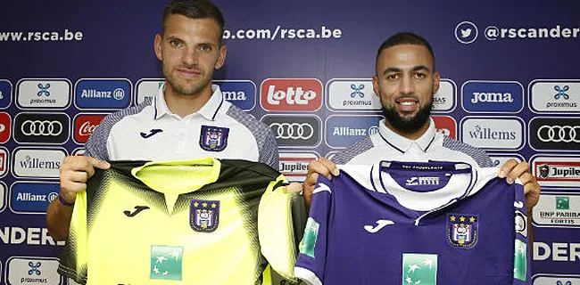 Anderlecht stelt Van Crombrugge en Roofe voor: 