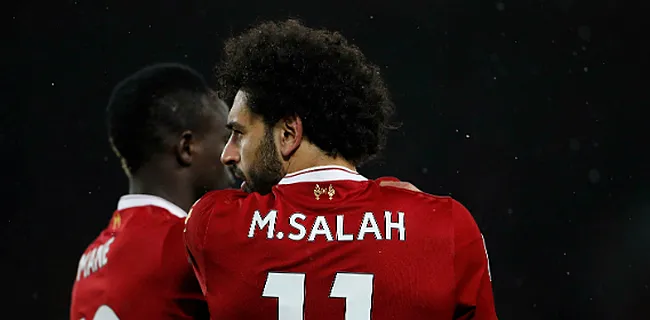 Liverpool 22(!) punten los dankzij scorende Salah en Mané