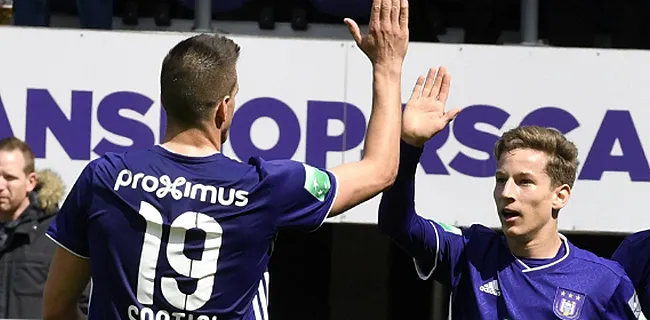 Tienkoppig Anderlecht boekt eerste PO I-zege tegen zwak Standard