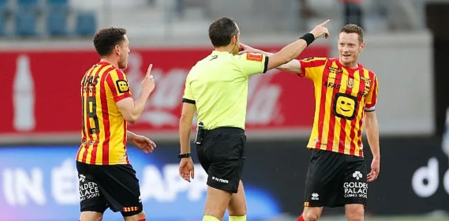Spelers KV Mechelen leggen vinger op de wonde