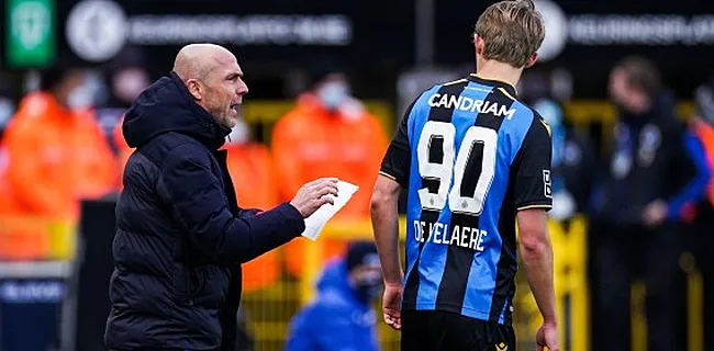 Schreuder geeft signaal met basisploeg Club Brugge