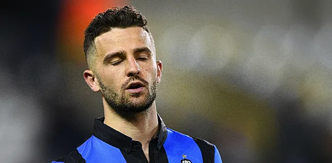 Schrijvers tikt Club-ploegmaat op de vingers: 