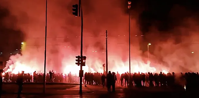 Antwerp-fans zetten 't Stad in brand vlak voor bekerclash