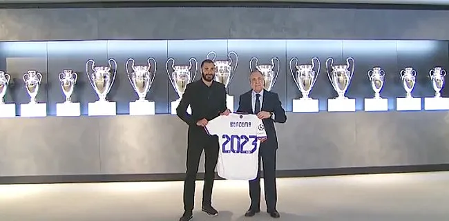 Benzema en Real laten champagne ontkurken