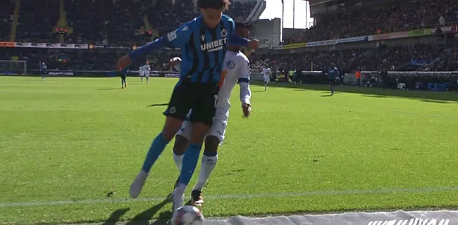 Club Brugge door mazen van VAR-net: 