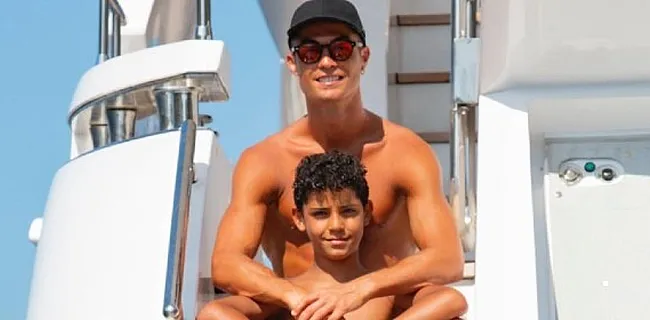 'Zoontje Ronaldo nog véél beter dan Cristiano'