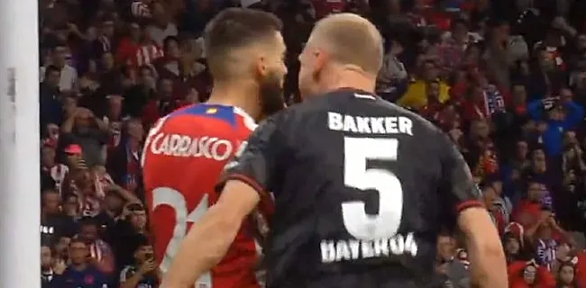 Walgelijk: tegenstander lacht Carrasco recht in gezicht uit