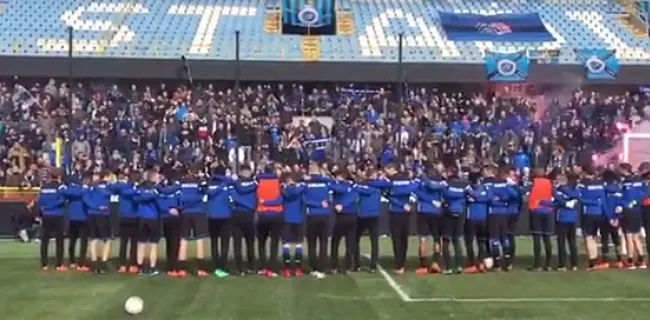 PO I-koorts treft Jan Breydel: Clubs-fans zorgen voor uniek moment op training