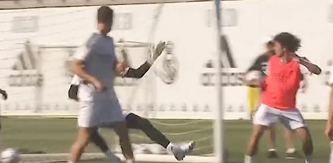 Courtois verstomt meteen op training Real Madrid