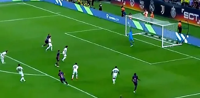 De muur staat weer! Courtois verbluft in oefen-Clasico