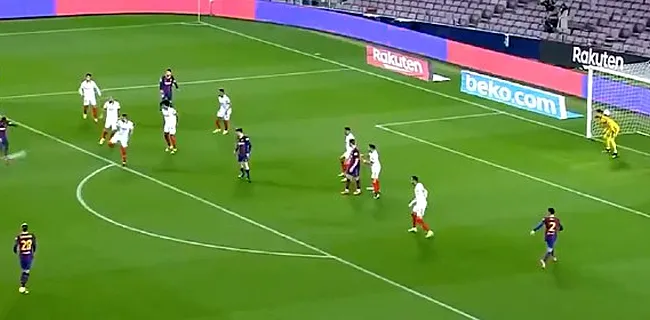 Dembélé geeft Barça hoop met pareltje van doelpunt (🎥)