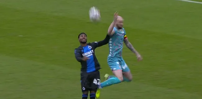 Commotie na doelpunt Club Brugge: 