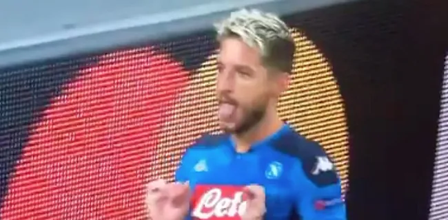 Verklaring voor bizarre doelpuntenviering Mertens gevonden