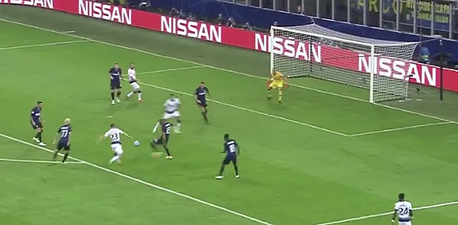 Video: Tottenham leidt met alle geluk van de wereld tegen Inter