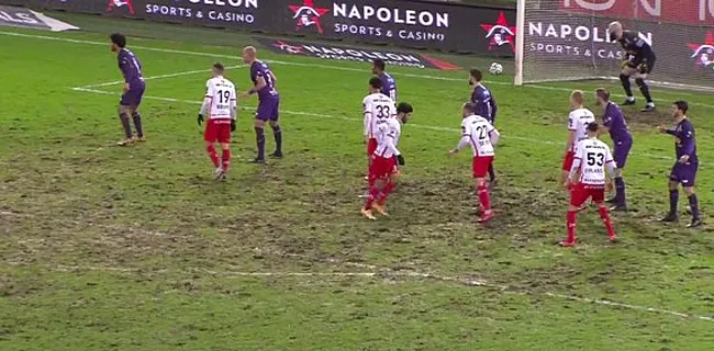 Dramatisch veld in Waregem: 