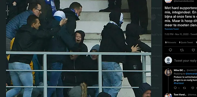 'Verschrikkelijke beelden Gent-Club Brugge duiken op'