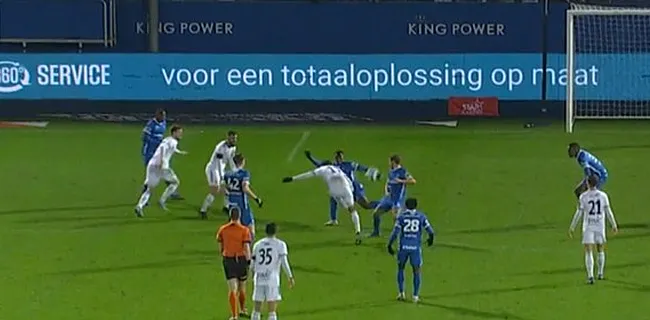 Genk-fans ziedend na penalty: 