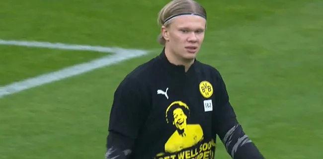 Haaland en co komen met knappe geste voor Witsel