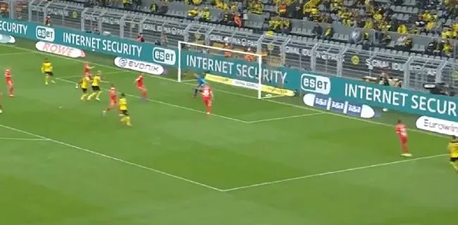 Haaland dankt Meunier voor uitstekende assist (🎥)