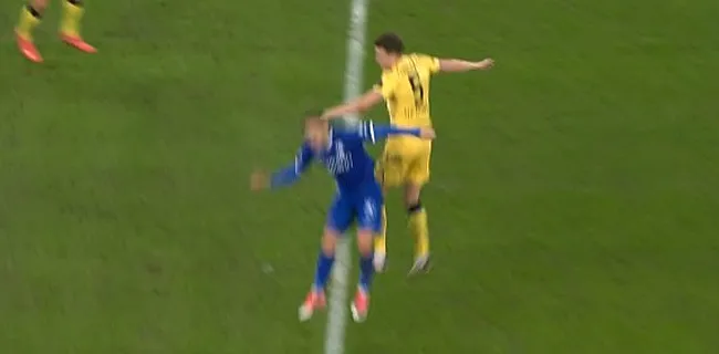 Club-fans walgen na rode kaart: 