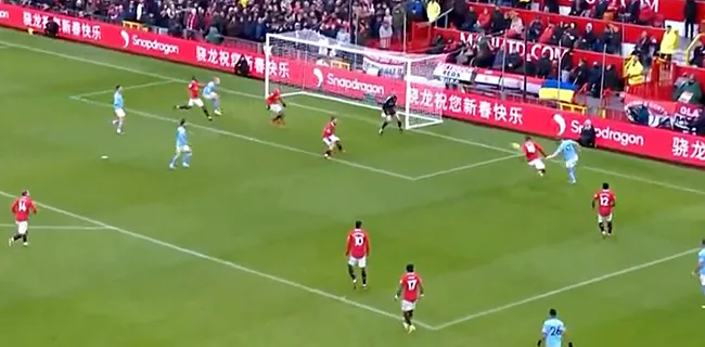 De Bruyne breekt derby open met voortreffelijke actie