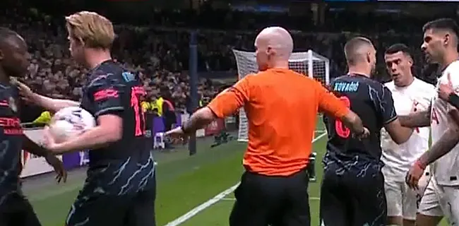 Een echt voorbeeld: De Bruyne houdt Doku uit problemen