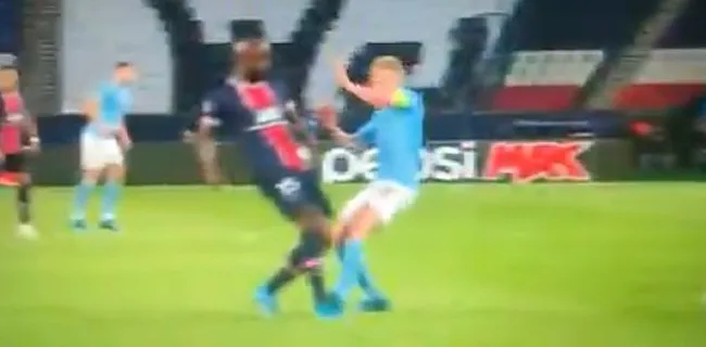 De Bruyne komt goed weg: 