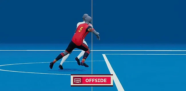 Duivels door oog van de naald na onhandige fout Carrasco