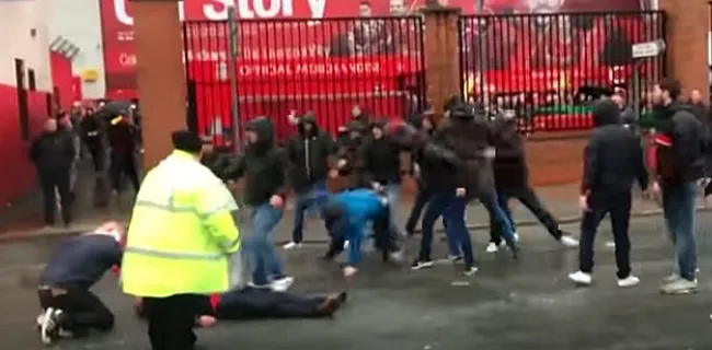 Schokkende beelden: Fan vecht voor leven na aanval Roma-hooligans
