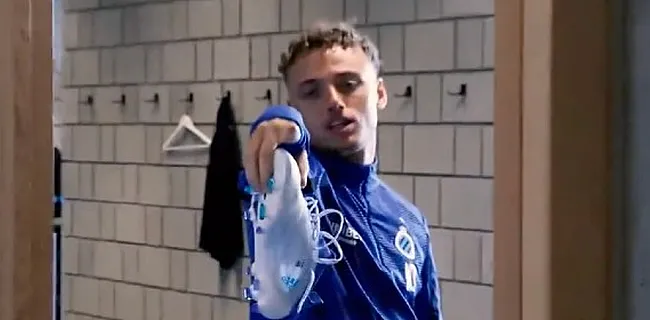 Noa Lang in zijn nopjes: 