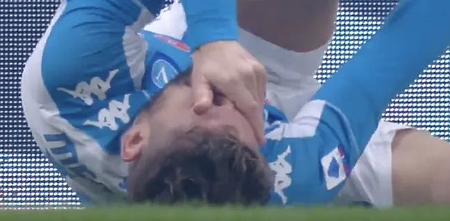 Noodlot slaat toe: Mertens in tranen van het veld (🎥)