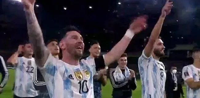 Opvallend beeld Messi gaat wereld rond