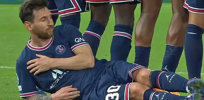 Messi zorgt voor bizar beeld: 