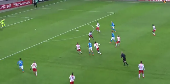 Klasse! Napoli leidt na geweldig tikje Mertens